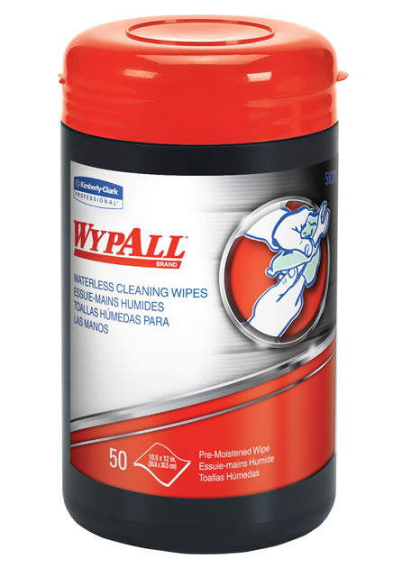 Wypall waterless cleaning wipes #KC058310000