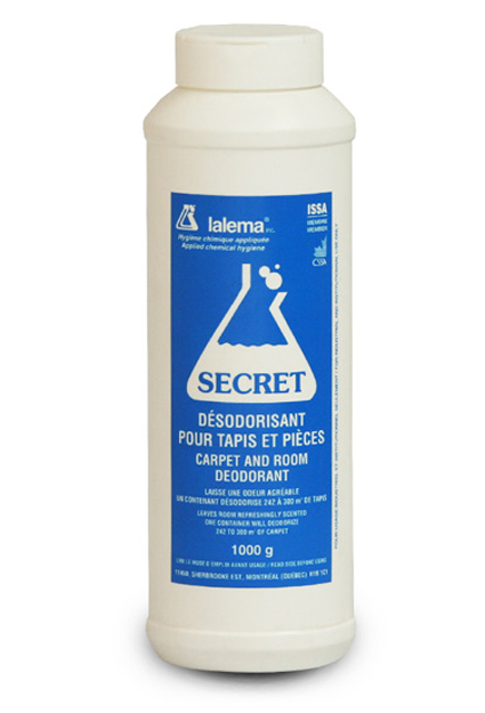 Désodorisant pour tapis et pièces SECRET #AVPT1212000