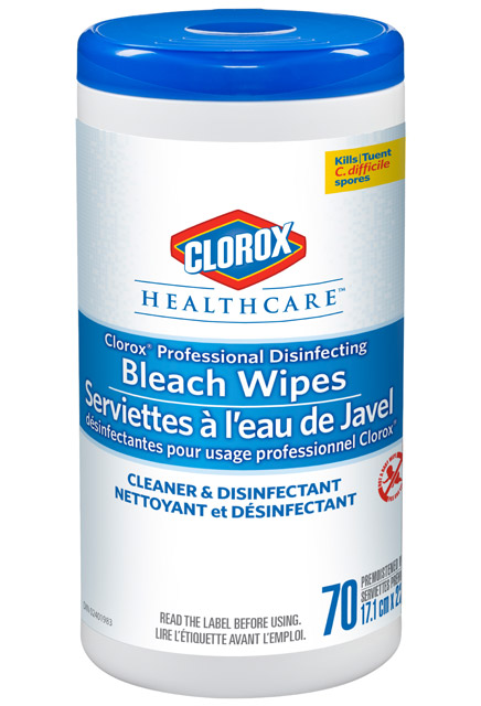 Bleach Disinfecting Wipes CLOROX #CL001308000