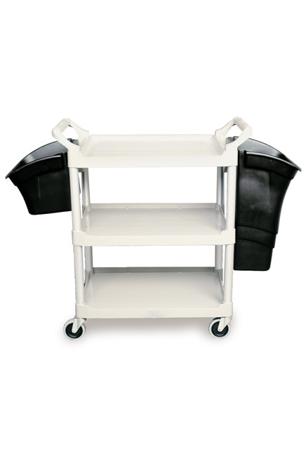 Refuse Bin for Utility and Janitorial Cart