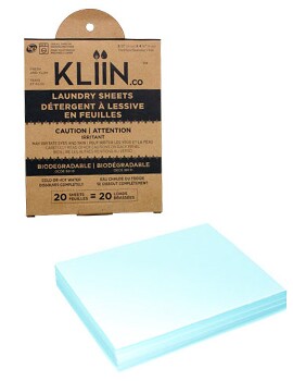 KLIIN Détergent à lessive en feuilles biodégradable 94058, #KL094058000, Montréal, Québec