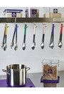 Pinces de service alimentaire à code de couleurs SILO