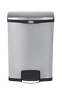 Poubelle à pédale avec doublure double Slim Jim, 24 gal