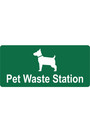 2013 Station à déchets pour parcs à chiens