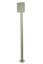 Heavy Duty Outdoor Pedestal for Ashtray or Pet Waste Disposal