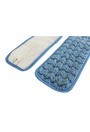 Tampon en microfibre bleu pour nettoyage humide