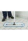 Tampon en microfibre bleu pour nettoyage humide
