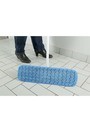Tampon en microfibre bleu pour nettoyage humide