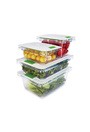 FreshWorks Produce Saver Food Storage Containers Sets