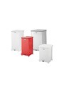 Poubelle médicale carrée avec pédale The Defenders, 24 gal