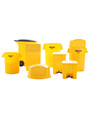 BRUTE Couvercle dôme pour poubelles rondes 44 gal