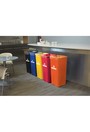 Étiquettes de recyclage et déchets version A