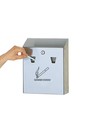 SMOKERS' STATION Wall-Mounted Urn with Keyed Cam Lock