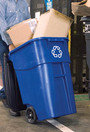 9W27 BRUTE Recycling Rollout Container 50 Gal