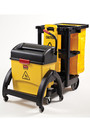 Tip-up Bucket & Wringer with Filtration Hygen Clean Water from Rubbermaid