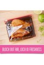 Large Slider Storage Bags Ziploc, 15 bags