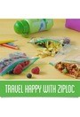 Snack Bags with Easy Open Tabs Ziploc, 90 bags