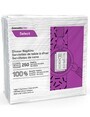 N010 Select, Serviettes de table blanches, 4 x 250 feuilles