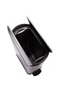 Slim Jim Resin Step-On Container with Side Opening, 18 gal