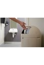 Contenant rond à déchet avec doublure en plastique FGR1536, 15 gal