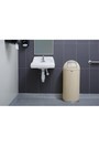 Contenant rond à déchet avec doublure en plastique FGR1536, 15 gal