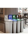 Étiquettes de recyclage Waste Watcher, Colorés