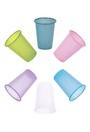 Gobelets en plastique avec bord roulé Aurelia