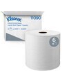 11090 KLEENEX Essuie-mains en rouleau blanc, 6 x 600'
