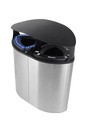 Stainless Steel Double Container with Canopy BOKA