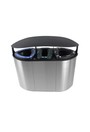 Stainless Steel Triple Container with Canopy Undefined BOKA