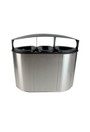 Stainless Steel Triple Container with Canopy Undefined BOKA