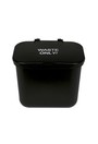 Hanging Office Waste Basket with Lid, 8/ pack