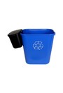 Contenant de recyclage et poubelle suspendue à couvercle OFFICE COMBO