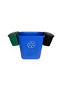 Contenant de recyclage et poubelle suspendue Triple OFFICE COMBO
