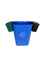 Contenant de recyclage et poubelle suspendue Triple OFFICE COMBO