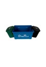 Recycling Container and Hanging Waste Basket Triple We Recycle