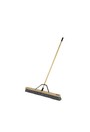 Balai brosse 36" fibre moyen avec manche et renfort