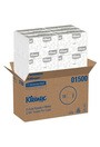 01500 KLEENEX Essuie-mains pliés en C blanc, 16 x 150 feuilles