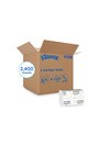 01500 KLEENEX Essuie-mains pliés en C blanc, 16 x 150 feuilles