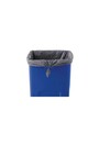 3569-73 UNTOUCHABLE Poubelle de recyclage carré 23 gal