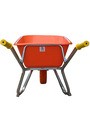 Plastic Tray Wheelbarrow PX120F-X7, 6 Cu. Ft.