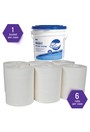WETTASK 06211 Lingettes sèches pour désinfectants et solvants