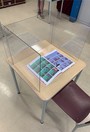 Protective Screen for School Desk