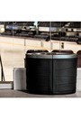 Black Double Indoor Containers EVOLVE, 72 gal