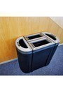 Poubelles intérieures quadruples EVOLVE, 172 gal