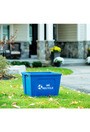 Single Container Mobius Loop - We Recycle, 2 sides, 14 gal