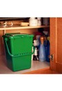 Indoor Single Container with Charcoal Filter KITCHEN COMPOST, 2.25 gal