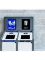 VENTURE Station de recyclage double blanche 46 gal