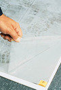 WALK-N-CLEAN Self-Adhesive Mats for White Room