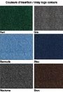 Tapis essuie-pieds et gratte-pieds Carpette Deluxe à insertion
